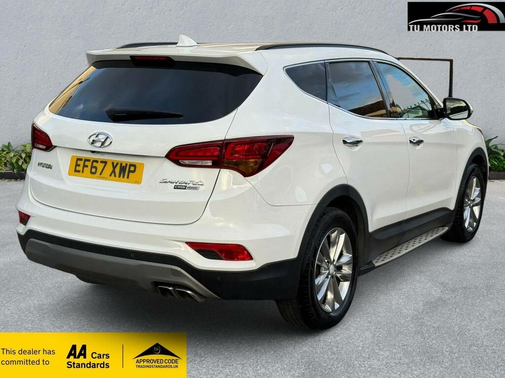 Hyundai Santa Fe Suv 2.2 Crdi Blue Drive Premium 4Wd Euro 6 S EF67XWP White #6