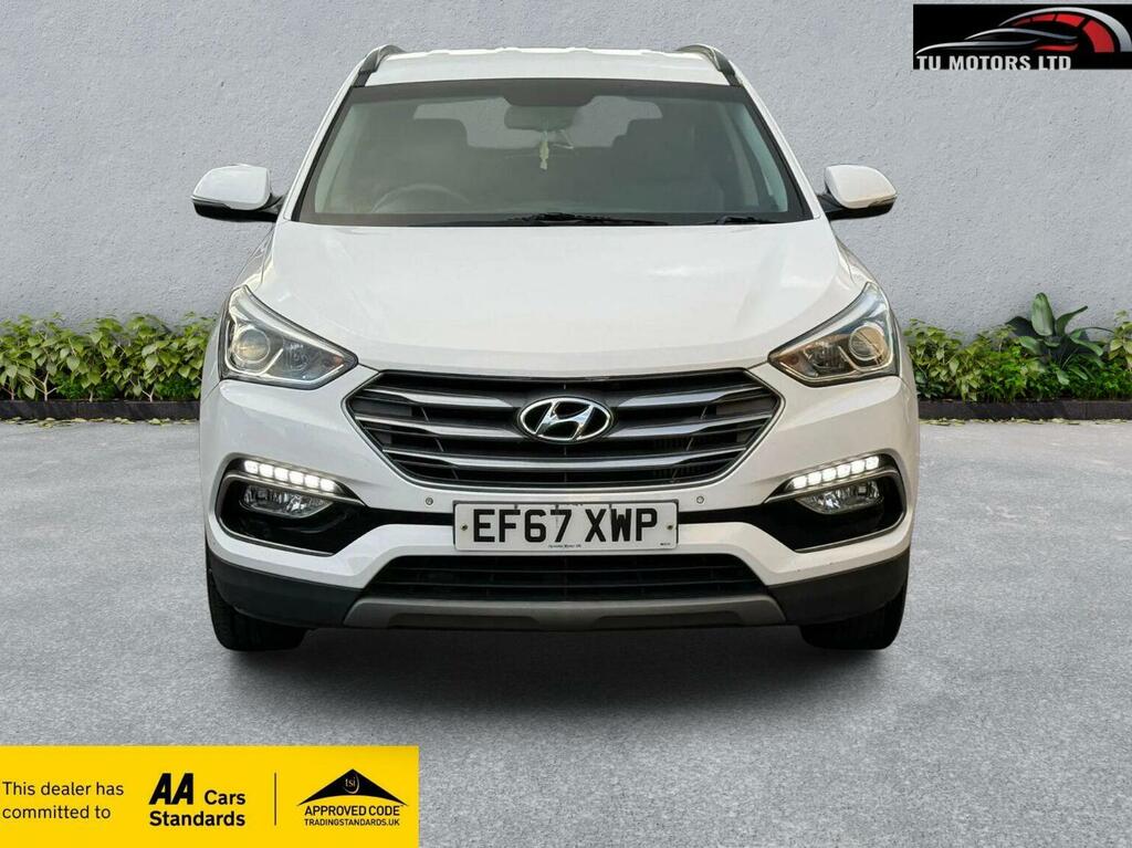 Hyundai Santa Fe Suv 2.2 Crdi Blue Drive Premium 4Wd Euro 6 S EF67XWP White #2