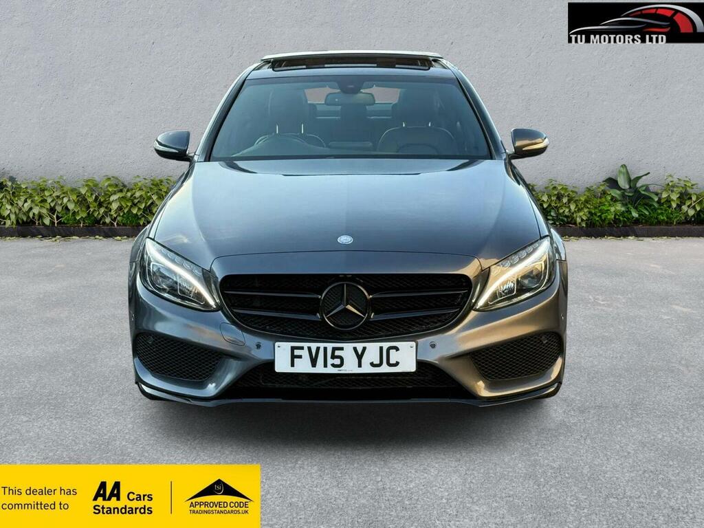 Mercedes-Benz C Class Saloon 1.6 C200d Amg Line Premium G-tronic Euro Grey #2