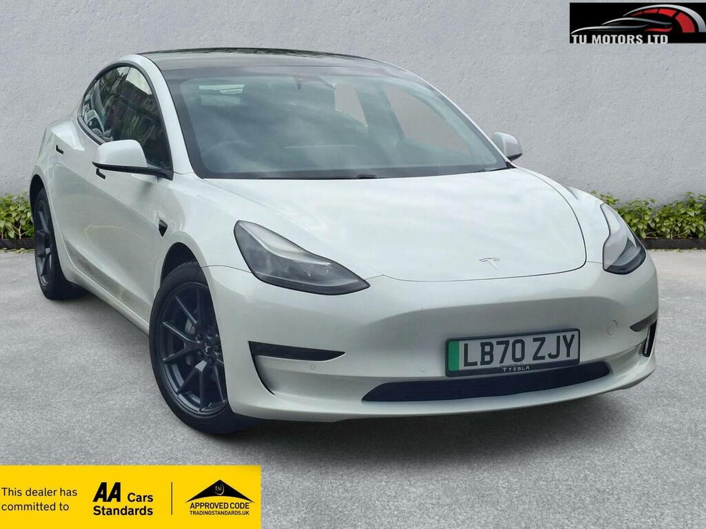 Tesla Model 3 Saloon Dual Motor Long Range 4Wde 2021 White
