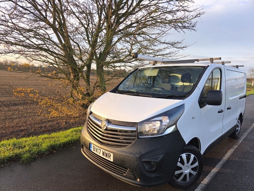Vauxhall Vivaro Panel Van 1.6 Cdti 2700 Biturbo 2017 White