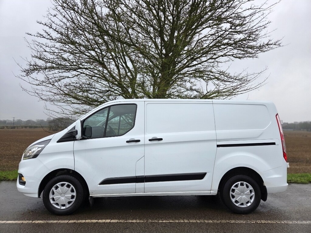 Ford Transit Custom Panel Van 2.0 280 Ecoblue Trend 2019 CY19ZGT White #2