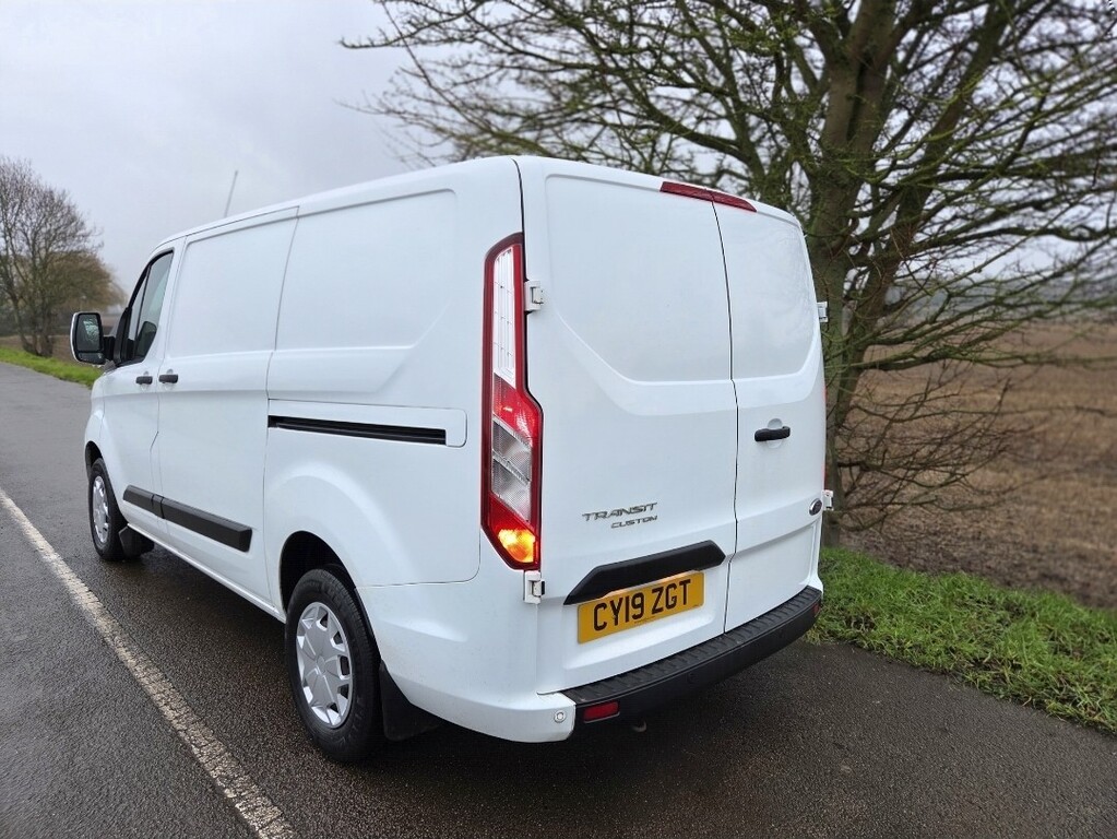 Ford Transit Custom Panel Van 2.0 280 Ecoblue Trend 2019 CY19ZGT White #3