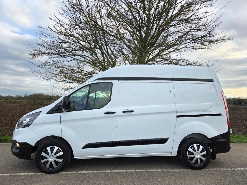 Ford Transit Custom Panel Van 2.0 300 Ecoblue 2019 YT19CMG White #2