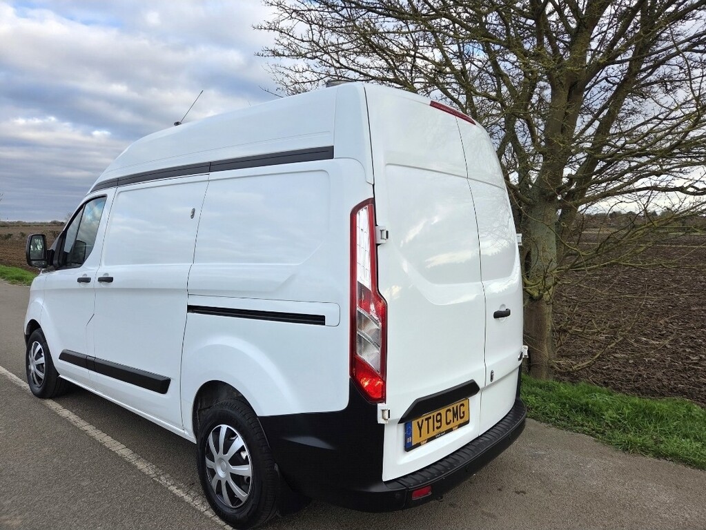 Ford Transit Custom Panel Van 2.0 300 Ecoblue 2019 YT19CMG White #3