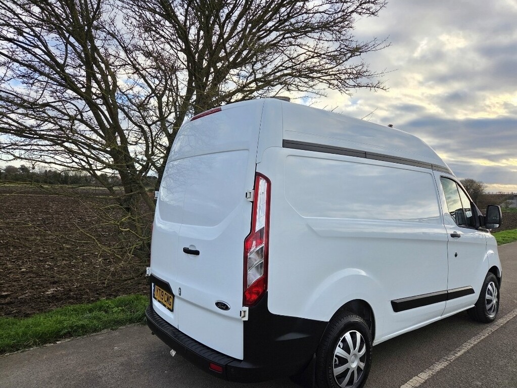 Ford Transit Custom Panel Van 2.0 300 Ecoblue 2019 YT19CMG White #5