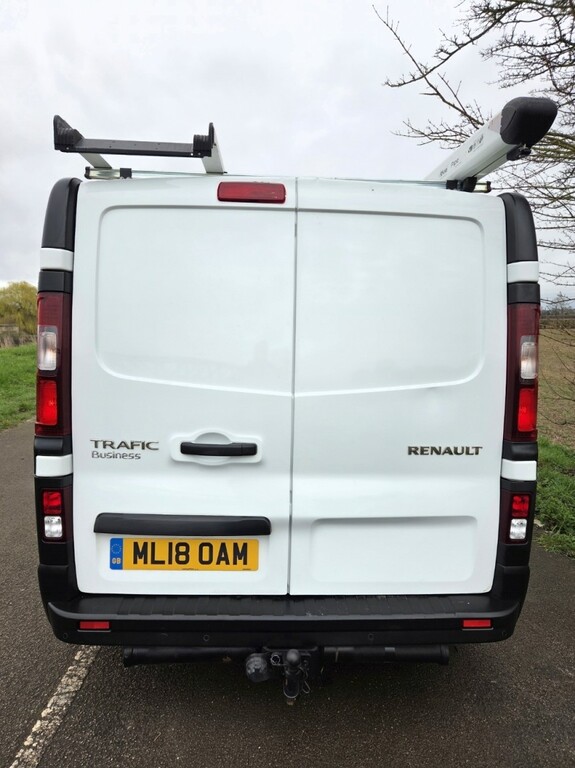 Renault Trafic Panel Van 1.6 Sl27 Energy Dci 125 Business Euro 6 White #4