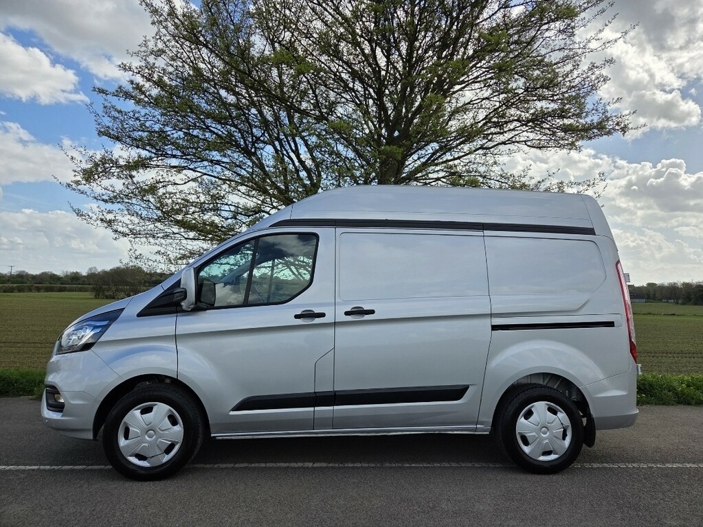 Ford Transit Custom Panel Van 2.0 Transit Custom Trend Van 320 L1 2.0L FP71OUU Silver #2