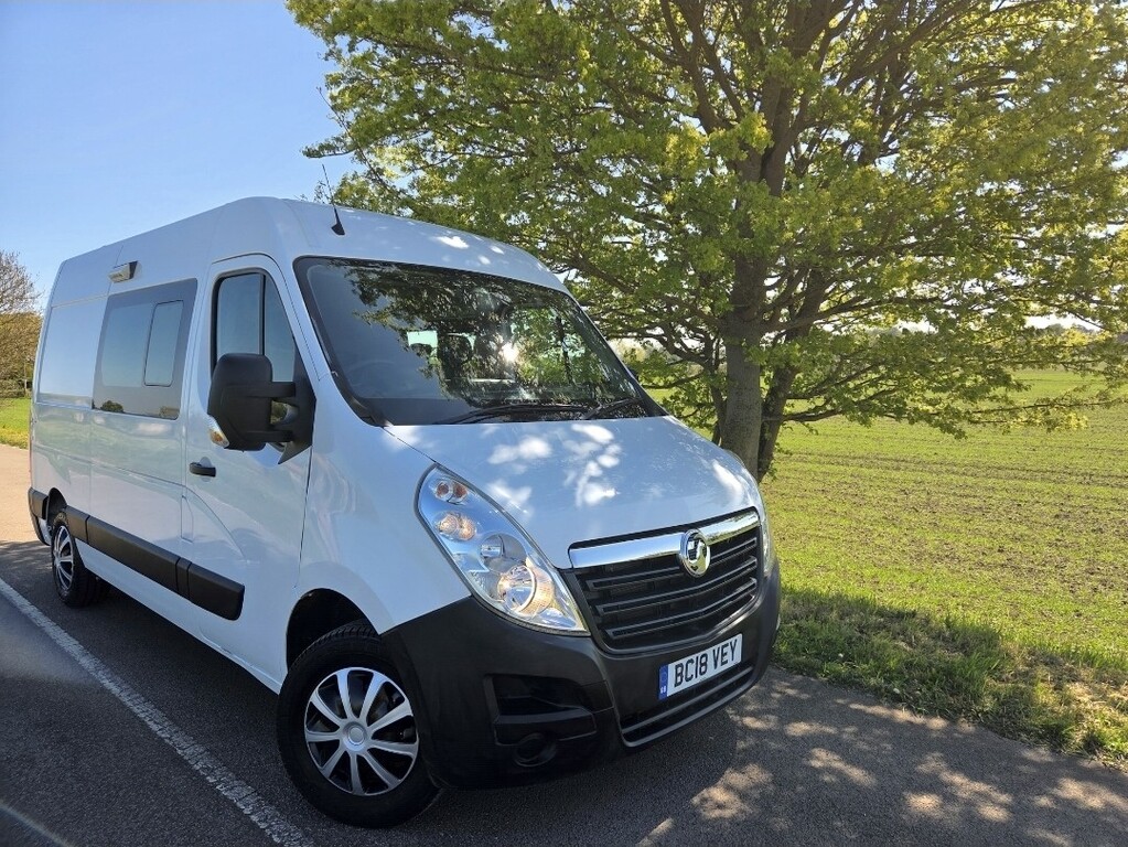 Vauxhall Movano Panel Van 2.3 Cdti 3500 2018 White