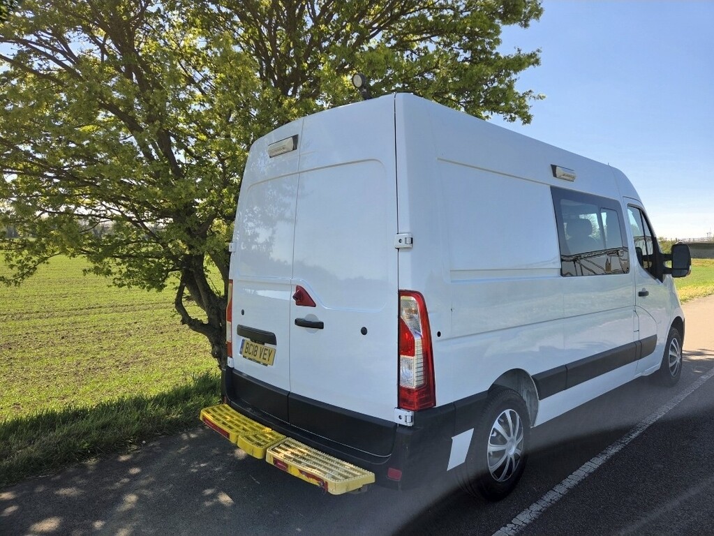 Vauxhall Movano Panel Van 2.3 Cdti 3500 2018 BC18VEY White #3
