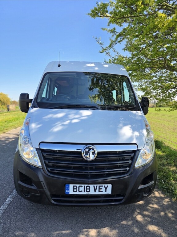 Vauxhall Movano Panel Van 2.3 Cdti 3500 2018 BC18VEY White #4