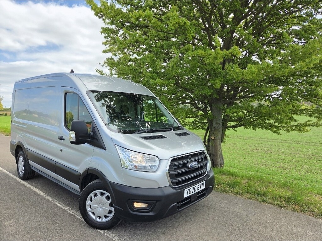 Ford Transit Custom Panel Van 2.0 350 Ecoblue Trend 2020 Silver