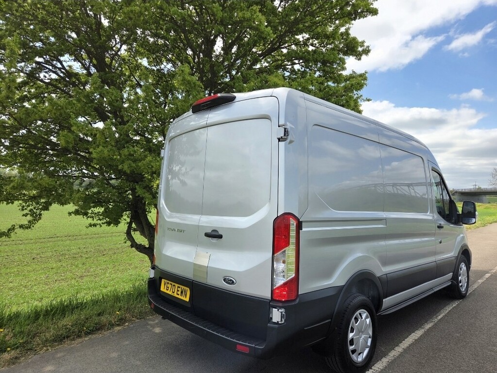 Ford Transit Custom Panel Van 2.0 350 Ecoblue Trend 2020 YG70EWN Silver #3