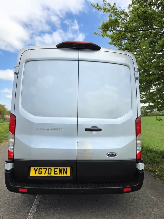 Ford Transit Custom Panel Van 2.0 350 Ecoblue Trend 2020 YG70EWN Silver #4