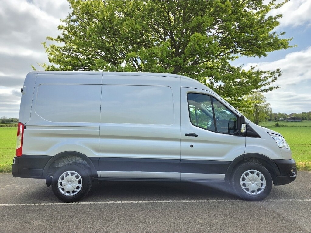 Ford Transit Custom Panel Van 2.0 350 Ecoblue Trend 2020 YG70EWN Silver #2