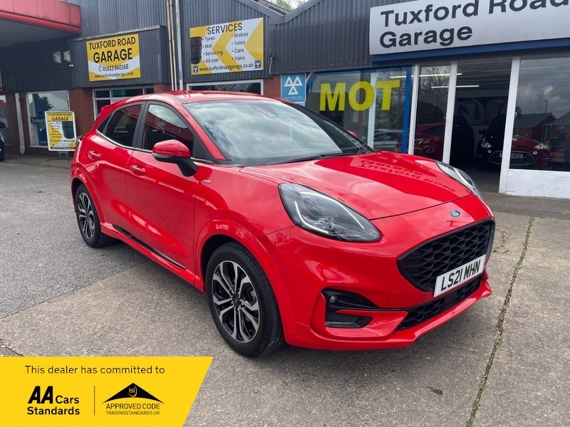 Ford Puma St-line Red