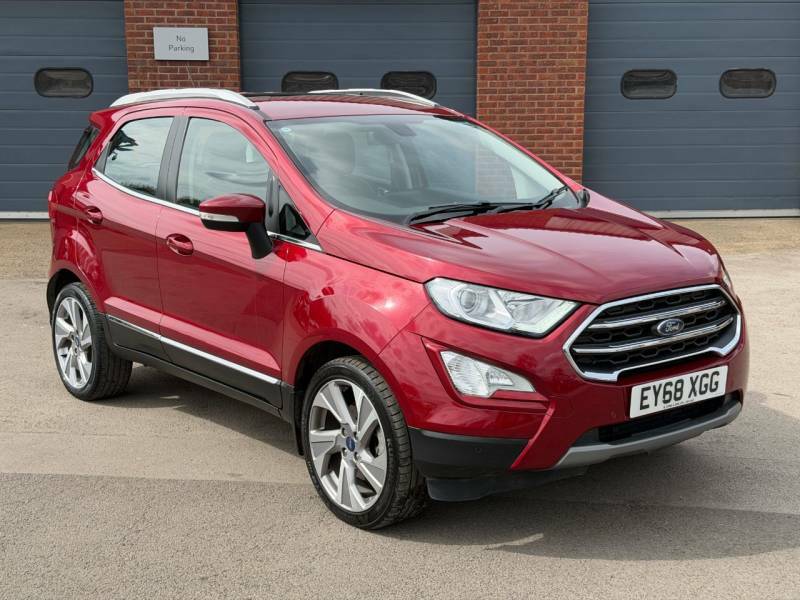 Ford Ecosport 1.5 Tdci Titanium - 2018 68 Red