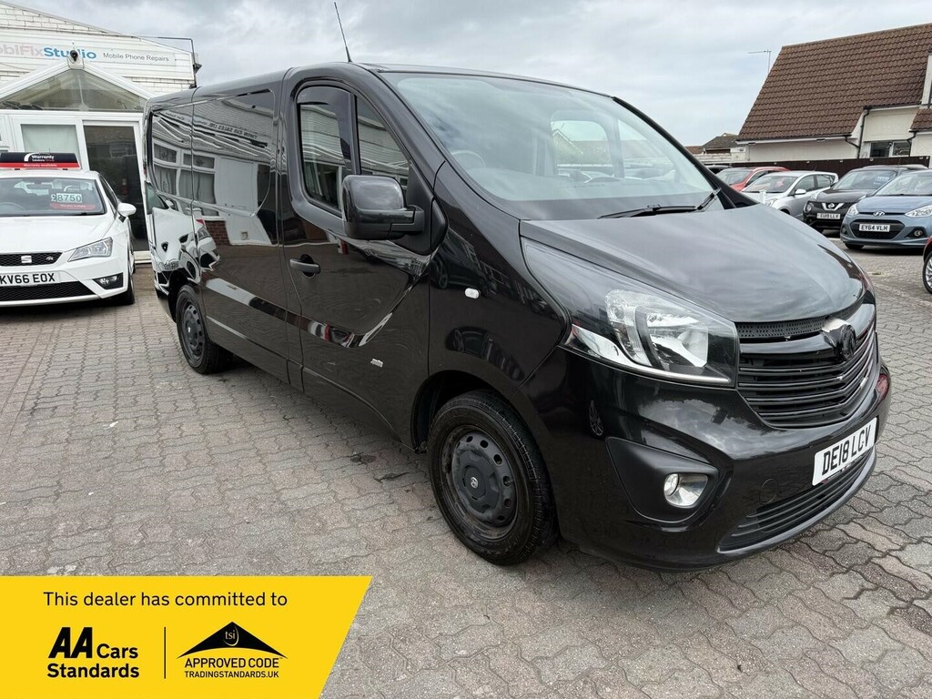 Vauxhall Vivaro 1.6 Cdti 2700 Biturbo Ecotec Sportive L1 H1 Euro 6 Black