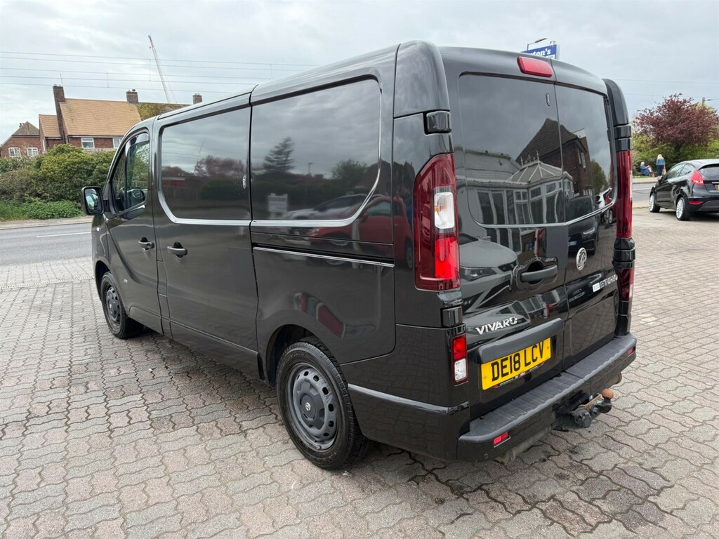 Vauxhall Vivaro 1.6 Cdti 2700 Biturbo Ecotec Sportive L1 H1 Euro 6 DE18LCV Black #6