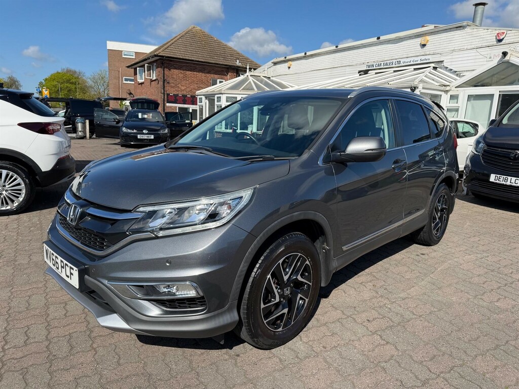 Honda Cr-V 1.6 I-dtec Se Plus 4Wd Euro 6 Ss WV66PCF Grey #4