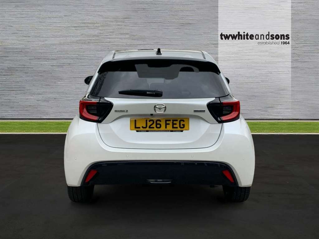 Mazda 2 1.5 Hybrid Homura Plus LJ26FEG White #6