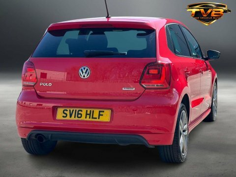 Volkswagen Polo 1.0 Polo R-line SV16HLF Red #4