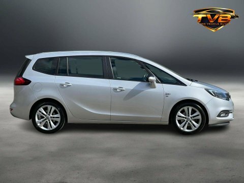 Vauxhall Zafira Tourer Sri Nav T Silver #4