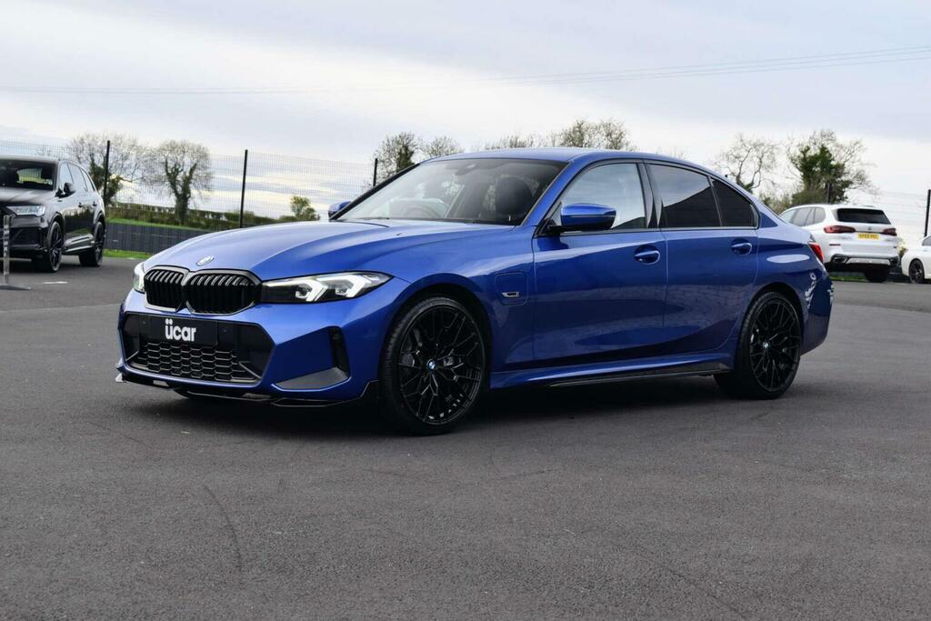 BMW 3 Series Saloon 2.0 330E 12Kwh M Sport Euro 6 Ss NL23PYD Blue #3