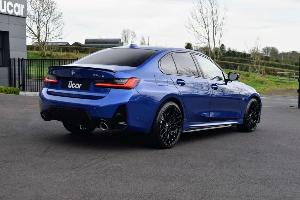 BMW 3 Series Saloon 2.0 330E 12Kwh M Sport Euro 6 Ss NL23PYD Blue #5