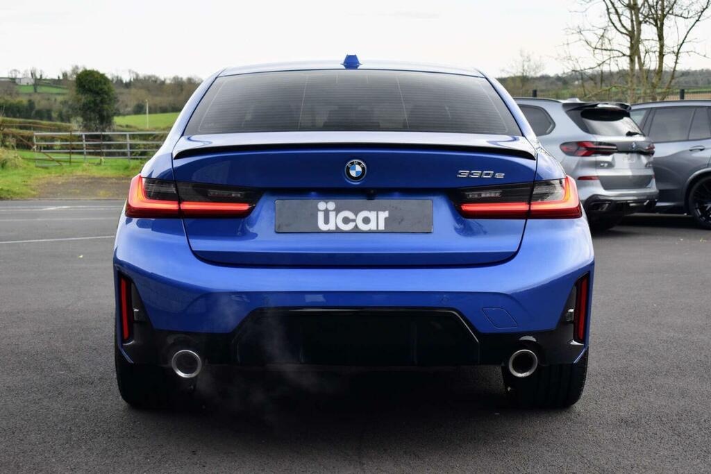 BMW 3 Series Saloon 2.0 330E 12Kwh M Sport Euro 6 Ss NL23PYD Blue #6