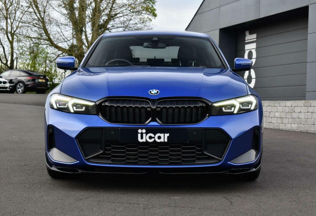 BMW 3 Series Saloon 2.0 330E 12Kwh M Sport Euro 6 Ss NL23PYD Blue #2
