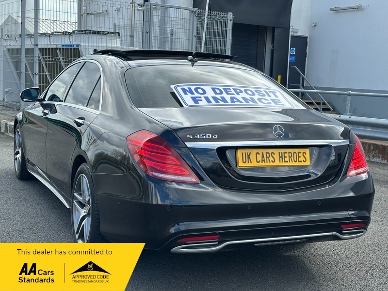 Mercedes-Benz S Class S 350 D X4KAX Black #2