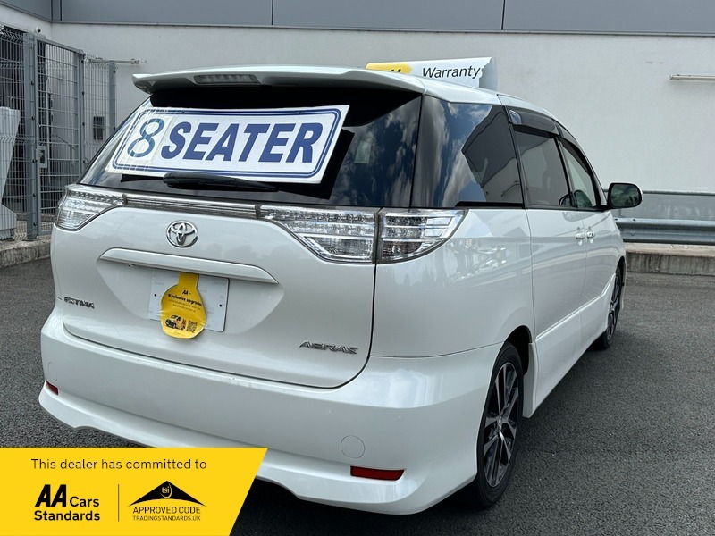 Toyota Estima 8 Seater Toyota BA15XFY White #5