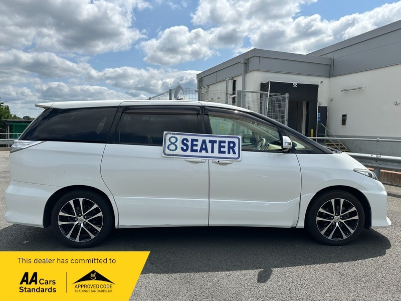 Toyota Estima 8 Seater Toyota BA15XFY White #3