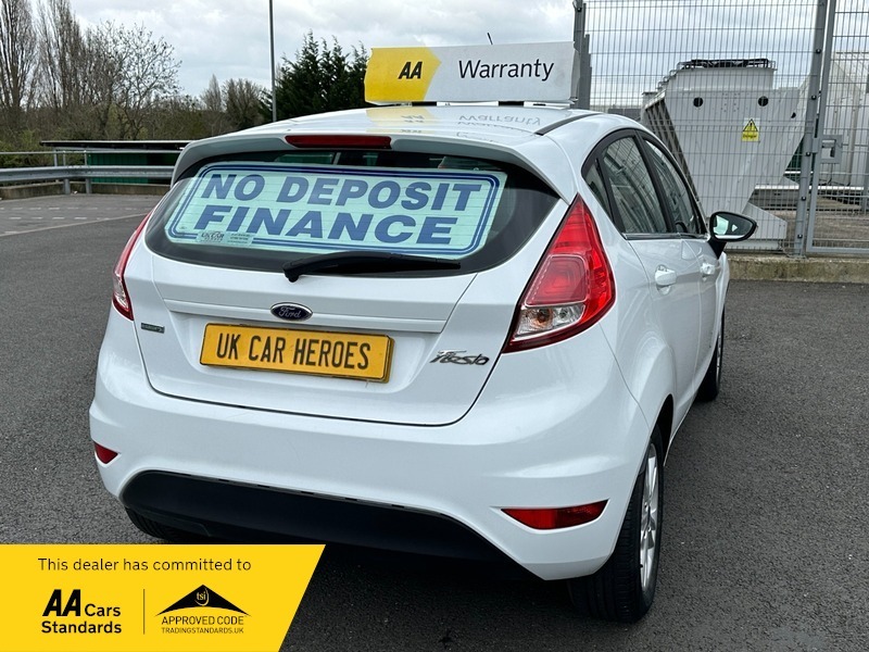 Ford Fiesta 20 Tax Zetec 1.0 FE65AHF White #2