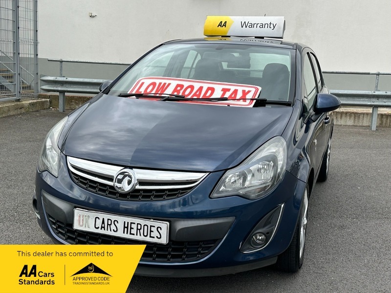 Vauxhall Corsa 35 Tax Excite 1.3 Blue