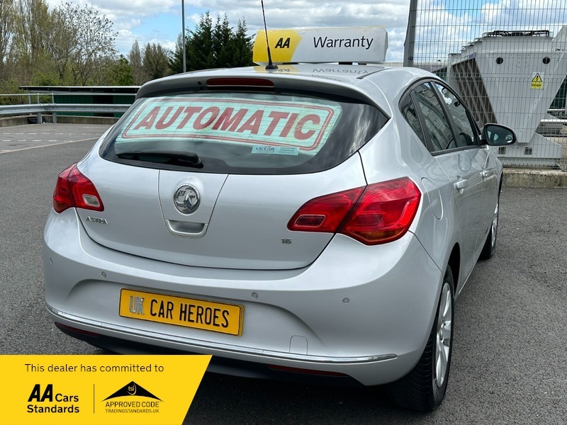 Vauxhall Astra Design 1.6 FV63ONB Silver #2