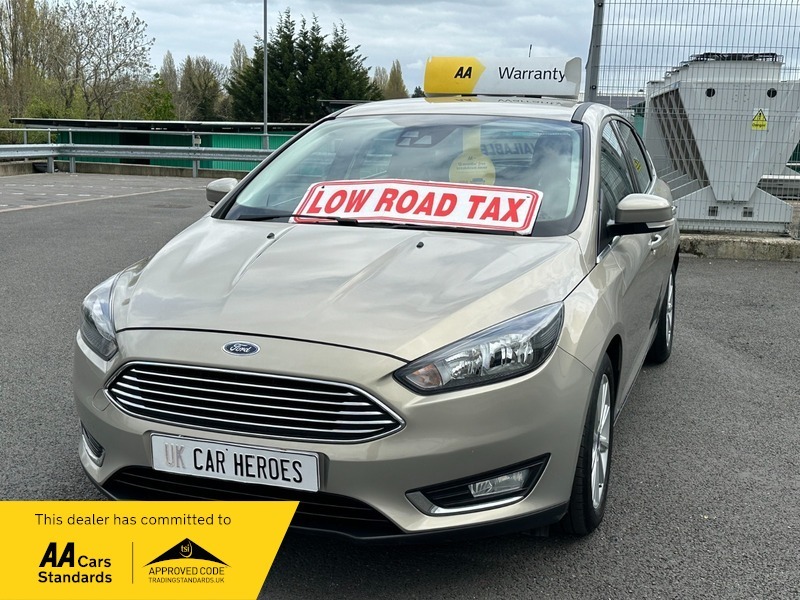 Ford Focus 20 Tax Titanium Sat Silver
