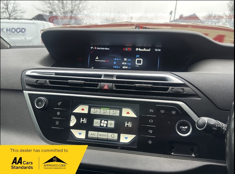 Citroen C4 Picasso 20 Tax 1.6 YX65WGK Red #4