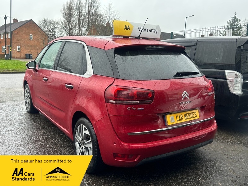 Citroen C4 Picasso 20 Tax 1.6 YX65WGK Red #2