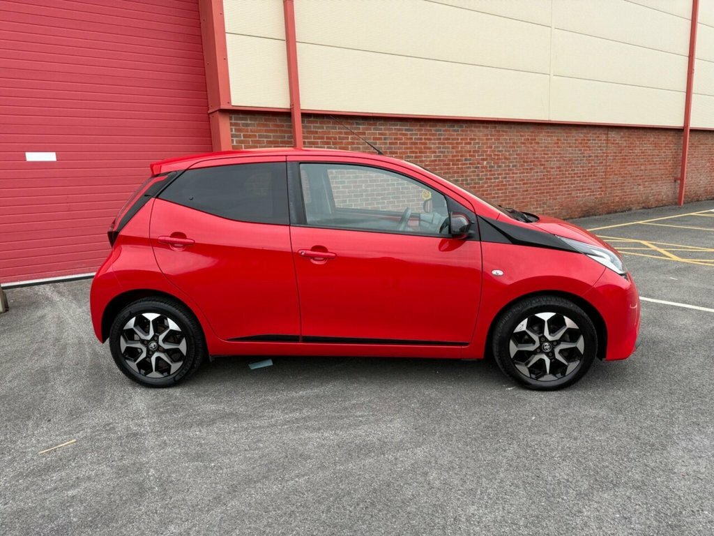 Toyota Aygo Hatchback ND69WWA Red #6