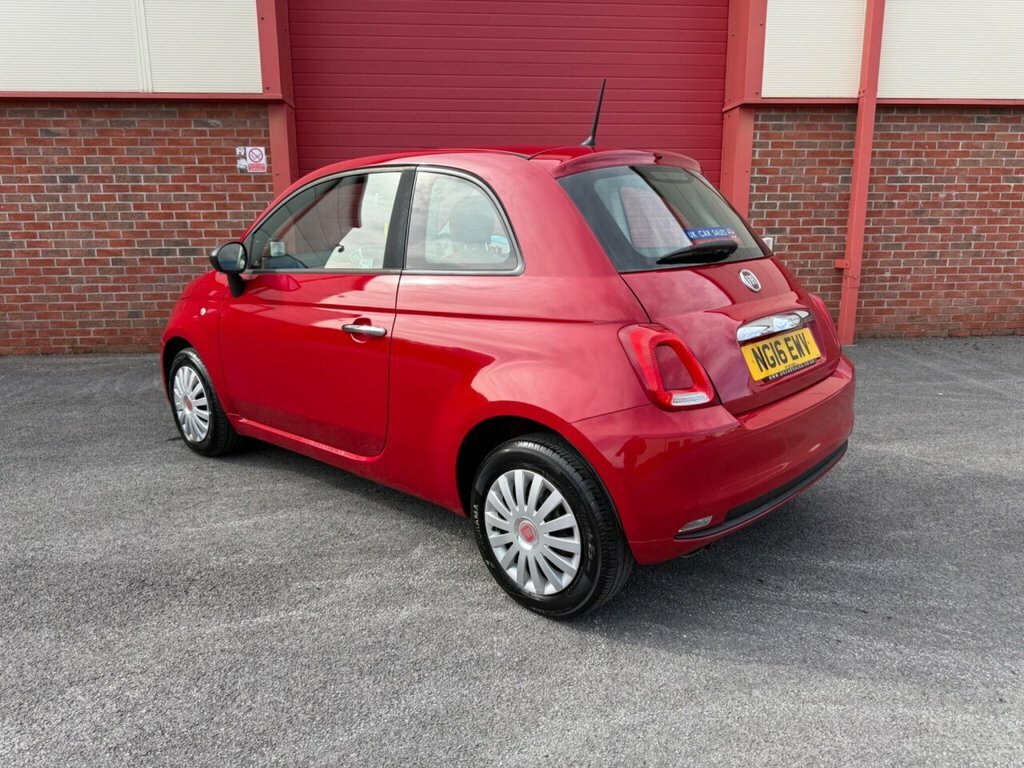 Fiat 500 Hatchback NG16EWV Red #6