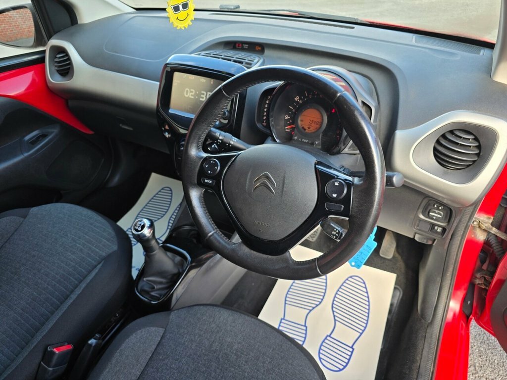 Citroen C1 Hatchback BD66FAO Red #3