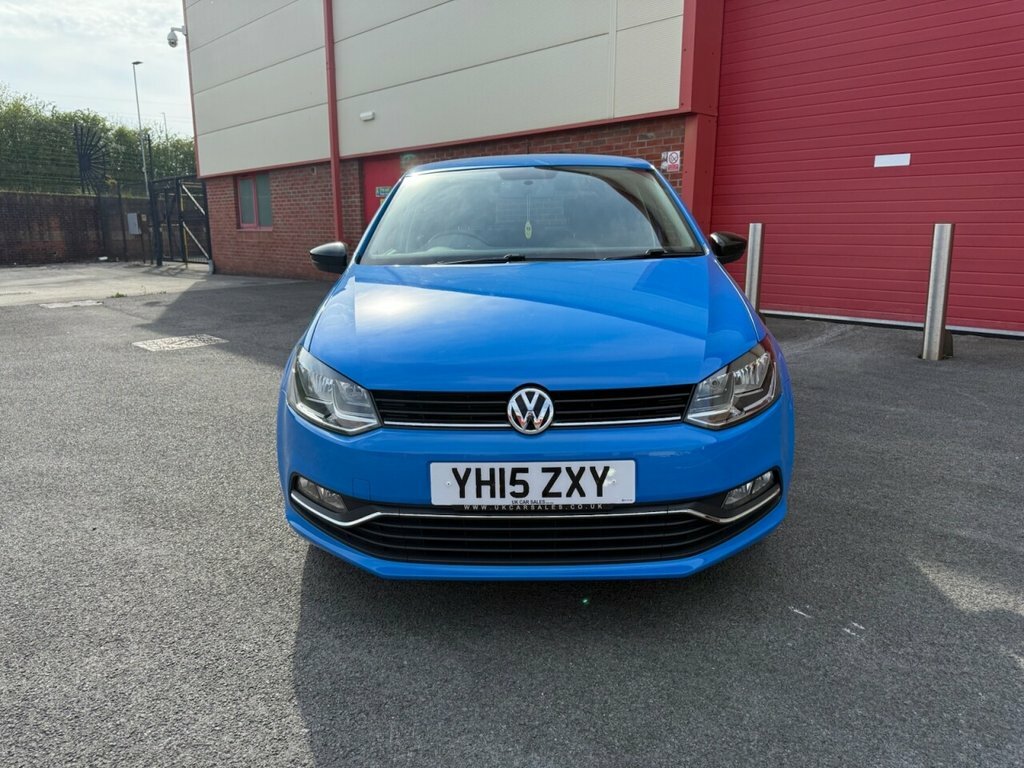 Volkswagen Polo Hatchback YH15ZXY Blue #4