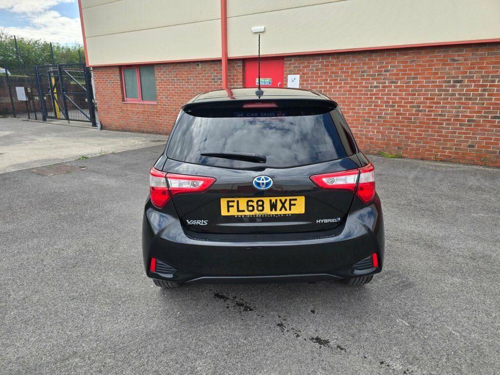 Toyota Yaris Hatchback FL68WXF Black #5