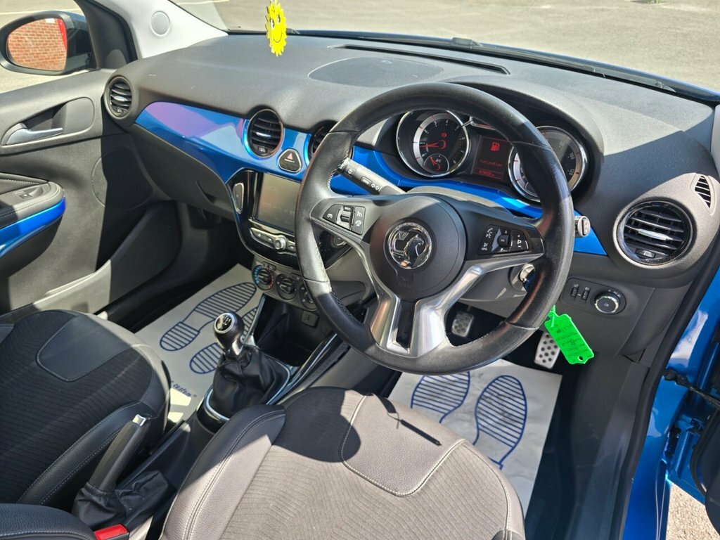 Vauxhall Adam 1.2L Energised NL67GCX Blue #2