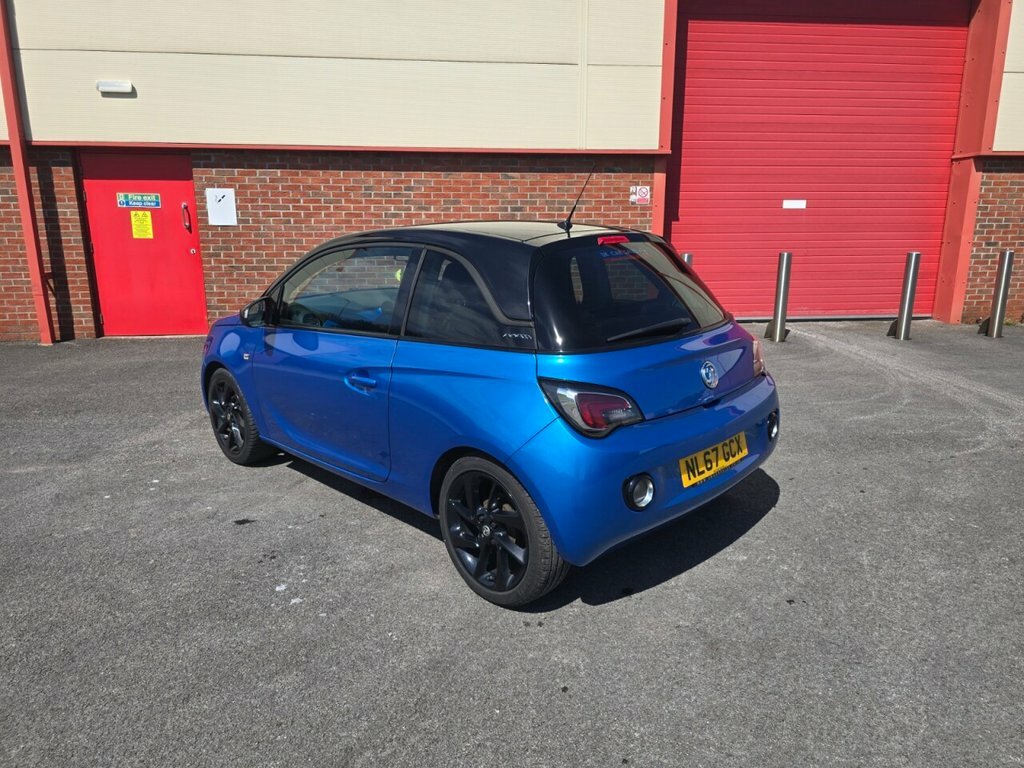 Vauxhall Adam 1.2L Energised NL67GCX Blue #5