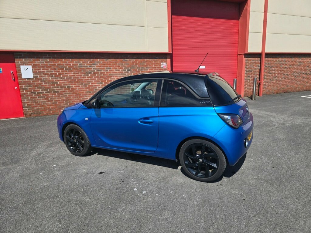 Vauxhall Adam 1.2L Energised NL67GCX Blue #3