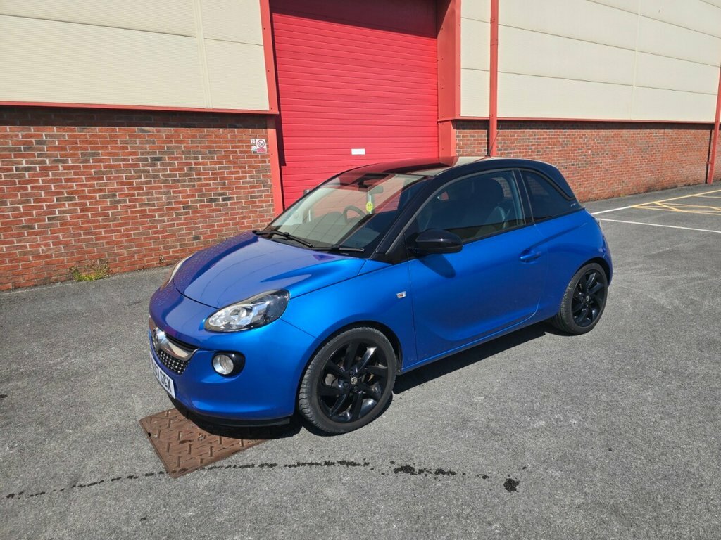 Vauxhall Adam 1.2L Energised NL67GCX Blue #4