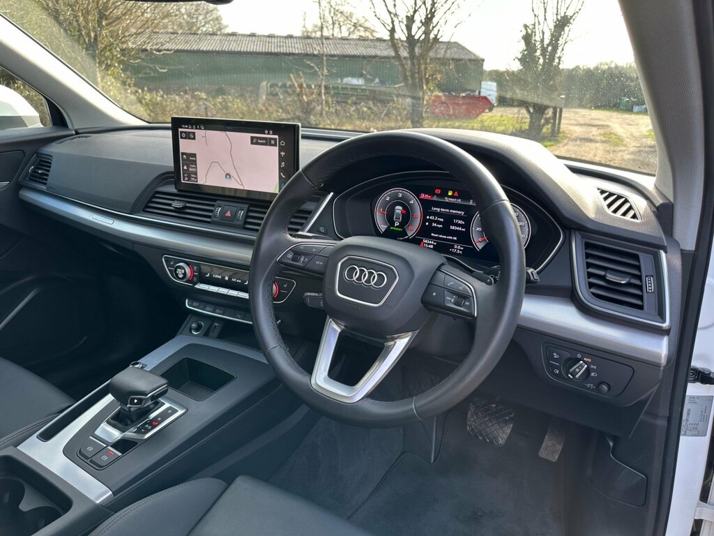 Audi Q5 2.0 Tdi 40 Sport S Tronic Quattro Euro 6 Ss PX73OMT White #3